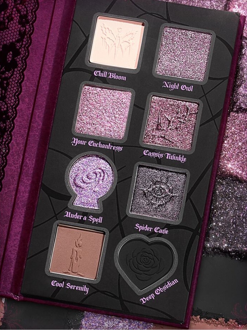 SHEGLAM Dark Romantasy Eyeshadow Palette Brand Beauty Cosmetic Makeup For Women